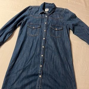 Zara denim dress size XS